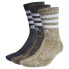 Фото #1 товара ADIDAS 3 Stripes Stonewash Crew socks 3 pairs