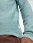 Jack & Jones lightweight crew neck jumper in pale green