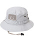 Men's White Khaki Avid Baja Boonie Bucket Hat