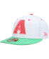 Фото #3 товара Men's White and Green Arizona Diamondbacks Inaugural Season Watermelon Lolli 59FIFTY Fitted Hat