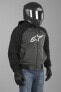 Фото #12 товара Hoodie Alpinestars Chrome Sport Anthrazit-Schwarz-Weiß