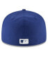 ფოტო #4 პროდუქტის Men's Royal Chicago Cubs Cooperstown Collection Wool 59FIFTY Fitted Hat