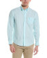 Фото #1 товара Brooks Brothers Ground Stripe Woven Shirt Men's