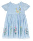 Baby Girl Flower and Butterfly Embroidery Dress