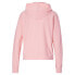 Puma Fit Branded Fleece Full Zip Hoodies Womens Pink Casual Athletic Outerwear 5
