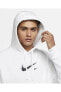Фото #4 товара Sportswear Erkek Beyaz Hoodie Sweatshirt DD9694-100