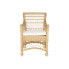 Кресло DKD Home Decor Белый Натуральный 56 x 63 x 86 cm