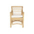 Armchair DKD Home Decor White Natural 56 x 63 x 86 cm