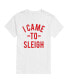 Фото #1 товара Men's I Came to Sleigh Short Sleeve T-shirt