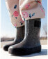 Фото #2 товара Сапоги Deux Par Deux Girl Rain Boots Glittering Black