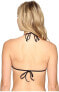Фото #3 товара Seafolly 170613 Womens Riviera Lace Bikini Top Swimwear Black Marle Size 2