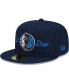 Фото #1 товара Бейсболка New Era мужская x Just Don синего цвета Dallas Mavericks 59FIFTY