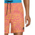 Фото #2 товара NEFF Board Swim Short Men's Size L Orange Graphic Print Drawstring Straight Leg