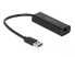 Фото #2 товара Delock 66299 - Wired - USB - Ethernet - 5000 Mbit/s - Black