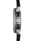 ფოტო #4 პროდუქტის Men's Swiss Automatic T-Sport Seastar 1000 Powermatic 80 Silicium Blue Fabric Strap Diver Watch 43mm
