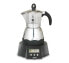 Bialetti EASY TIMER - Electric moka pot - Ground coffee - Black
