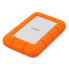 LaCie Rugged Mini - 2000 GB - 3.2 Gen 1 (3.1 Gen 1) - 5400 RPM - Orange - Silver