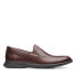 Фото #1 товара Clarks Un Lipari Step 26149650 Mens Brown Loafers & Slip Ons Casual Shoes 11.5