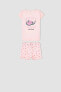 Фото #1 товара Пижама для девочек DeFacto с шортами из хлопка