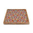 Snack tray Romimex Red Mango wood Squared 30 x 2 x 30 cm