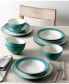 Фото #7 товара Colorwave Coupe 12-Piece Dinnerware Set, Service for 4, Created for Macy's