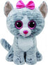 TY Meteor Maskotka TY Beanie Boos Kiki - Szary kot, 42 cm