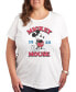 Trendy Plus Size Mickey Mouse Graphic T-shirt