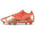 Фото #3 товара Puma Nmj X Future 2.4 Firm GroundAg Soccer Cleats Mens Orange Sneakers Athletic