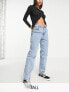 Фото #1 товара Pimkie Tall high waist mom jeans in blue