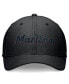 Men's Black Miami Marlins Evergreen Performance Flex Hat