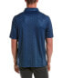 Callaway Swing Tech All Over Chev Printed Polo Shirt Men's Blue Xl