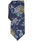 Фото #1 товара Men's Kenton Skinny Floral Tie, Created for Macy's