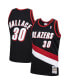 Men's Rasheed Wallace Black Portland Trail Blazers 1999-00 Hardwood Classics Swingman Jersey