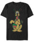 Фото #1 товара Men's Mickey Classic Pluto Holiday Colors Short Sleeves T-shirt