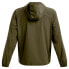 UNDER ARMOUR Vibe Woven windbreaker Marine Od Green / Black, M - фото #5