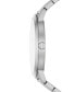 ფოტო #2 პროდუქტის Men's Quartz Two Hand Silver-Tone Stainless Steel Watch 40mm