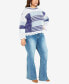 ფოტო #6 პროდუქტის Plus Size Elissa Hooded Sweater
