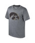 ფოტო #2 პროდუქტის Big Boys Heather Charcoal Iowa Hawkeyes Very Metal T-shirt