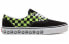 Vans Era 棋盘格 低帮 板鞋 男女同款 黑绿 / Кроссовки Vans Era VN0A4BV4V3W