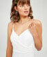 ფოტო #4 პროდუქტის Women's Sleeveless Front Slit Ruched Gown