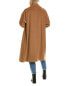 Фото #2 товара Cinzia Rocca Icons Long Wool & Cashmere-Blend Coat Women's