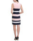 ფოტო #2 პროდუქტის Colorblock Sheath Dress