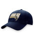 Фото #4 товара Men's Navy Georgia Tech Yellow Jackets Slice Adjustable Hat