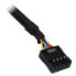 Фото #3 товара Inter-Tech CI-02 - CF - CF Type II - MMC - MS Duo - MS Micro (M2) - MS PRO - MS PRO Duo - Memory Stick (MS) - MicroDrive,... - Black - 3.5" - 480 Mbit/s - Data - Power - USB 2.0
