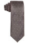 ფოტო #1 პროდუქტის Men's Brown Dot Tie