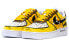 Фото #4 товара 【定制球鞋】 Nike Air Force 1 Low 空军一号 野鹤制造 动漫定制 皮卡丘二次元 宝可梦 立体尾巴 低帮 板鞋 男款 黑黄 / Кроссовки Nike Air Force CW2288-111