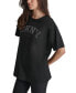 Фото #3 товара Sport Women's Varsity Satin Logo T-Shirt