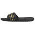 Фото #3 товара Puma Cool Cat Stripe Repeat Slides Womens Black Casual Sandals 38589102