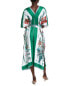 Beulah Caftan Maxi Dress Women's Green Os