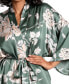 Women's Fiji Floral Self-Tie Robe